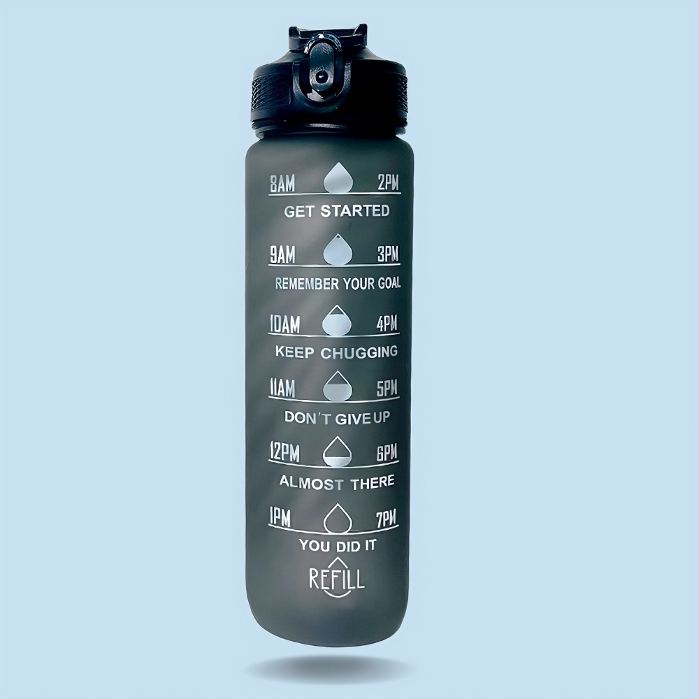 hydration-tracking water bottle (1L)